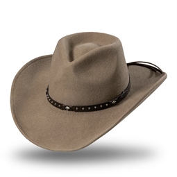 Reno - Cowboyhat i filt - Beige
