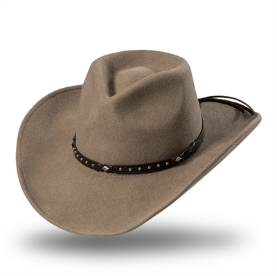 Reno - Cowboyhat i filt - Beige