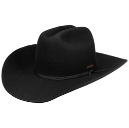 Stetson - Western Woolfelt Cashmere - Cowboyhat - Black