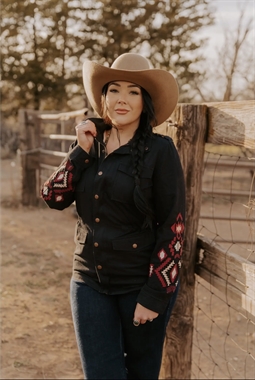 Montana Co. Native overshirt - Dame