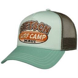 Stetson - Trucker Cap Surf Camp - Green/Green