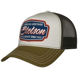 Stetson - Trucker Cap Classic Race - Olive/yellow