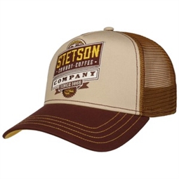 Stetson - Trucker Cap Barista Company - Brown/Beige