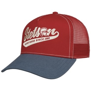 Stetson - Trucker Cap Baseball Match - Navy/Wine