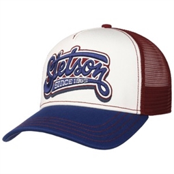 Stetson - Trucker Cap Lettering - Blue /Wine