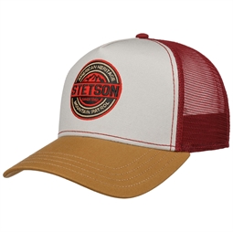 Stetson - Trucker Cap Mountain Patrol - White/Brown