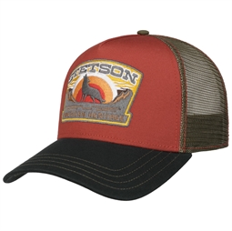 Stetson - Trucker Cap Wolf - Brick Red