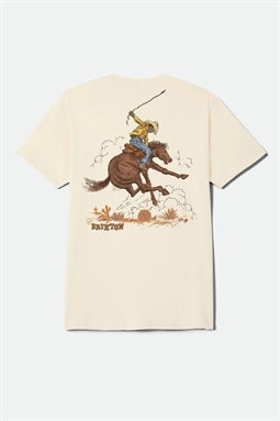 Brixton - Stirrup Standard T-Shirt - Cream