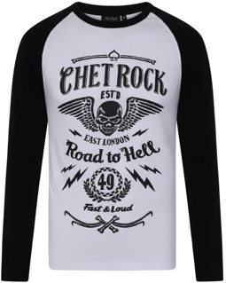 Chet Rock - Road To Hell Raglan T-Shirt