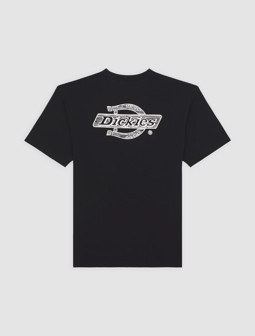 Dickies - Wood Logo SS T-shirt - Black - Herre
