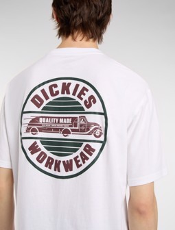 Dickies - Circle SS T-Shirt- White