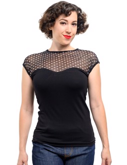 Brandy Top - Black