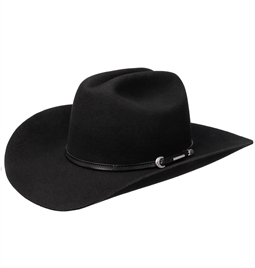 Stetson - Western Woolfelt Hat - Black