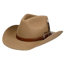 Stetson - Western Woolfelt Hat - Light Almond