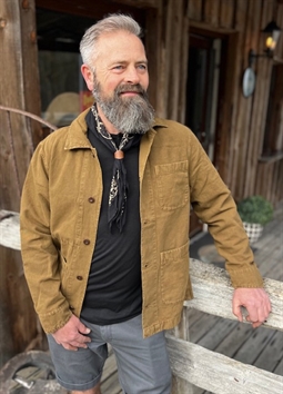 Chesapeak´s Work Jacket Linen St. Malo - Khaki