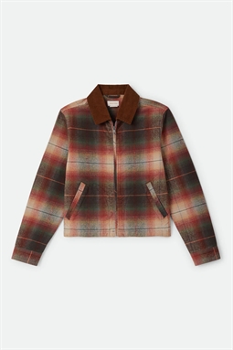 Brixton - Mechanics Women's Garage Zip Jacket - Multi Shadow
