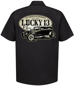 Lucky 13 - American Original Short sleeve Men´s Work shirt