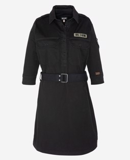 Schott - Army kjole - Black