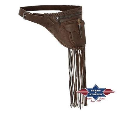 Stars and stripes - Sakima - Bæltetaske - Brun