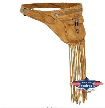 Stars and stripes - Sakima - Bæltetaske - Beige