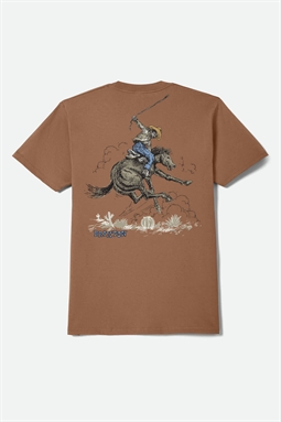 Brixton - Stirrup Standard T-Shirt - Brown Sugar